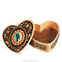 Деревянная шкатулка из бересты "Сердце", фотография 2. Интернет-магазин ЛАВКА ПОДАРКОВ